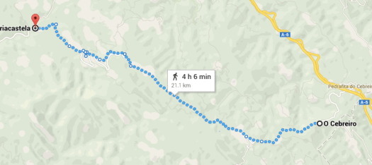 day 10 O Cebreiro a Triacastela, 21k