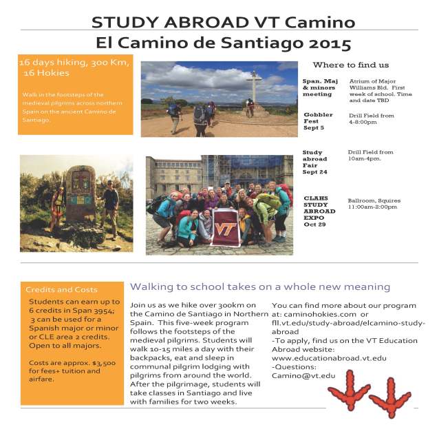 Camino 2015 poster small