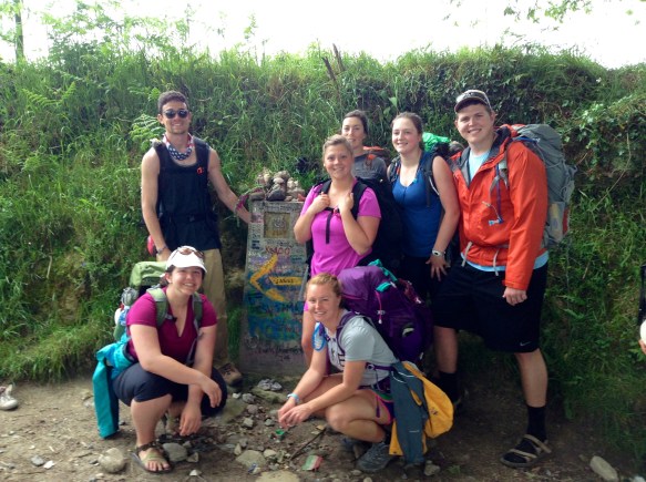 Today we reached the 100 km marker 